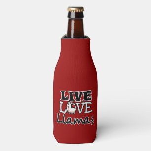 Live Liebe Llamas Flaschenkühler