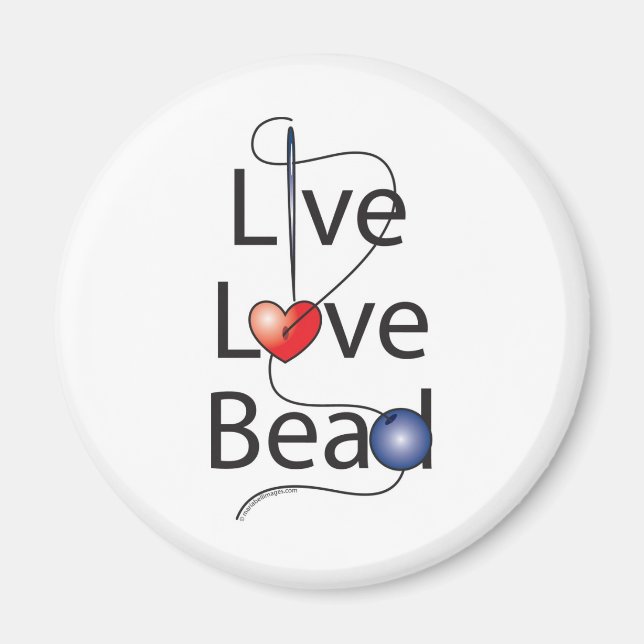 Live-Liebe Magnet (Vorne)