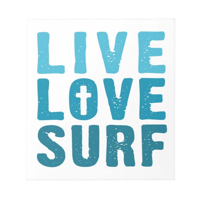 Live-Liebe Notizblock (Vorderseite)