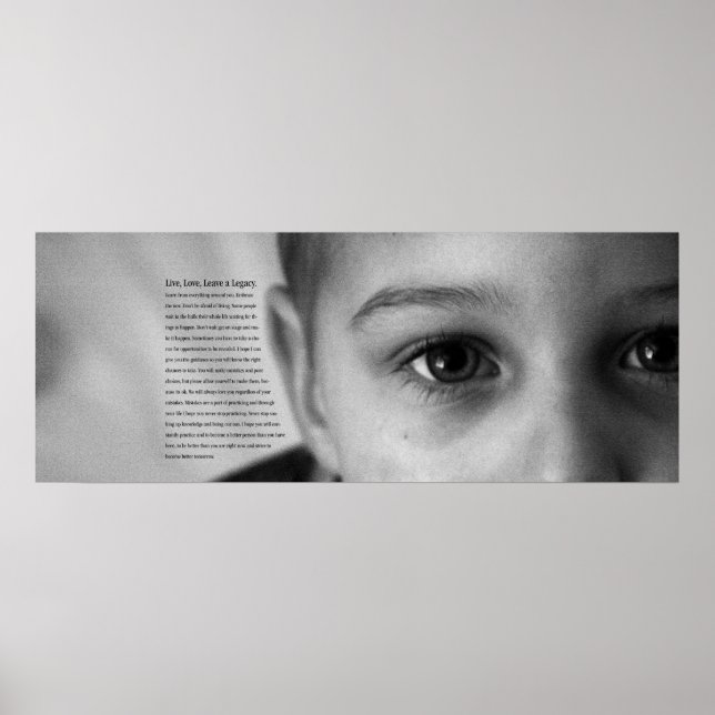 Live&Liebe Poster (Vorne)