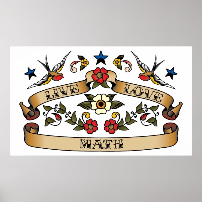 Live-Liebe Poster (Vorne)