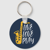 Live-Liebe Saxophone Player Jazz Music Lover