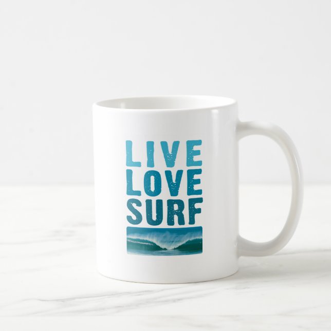 live_Liebe_surf Kaffeetasse (Rechts)