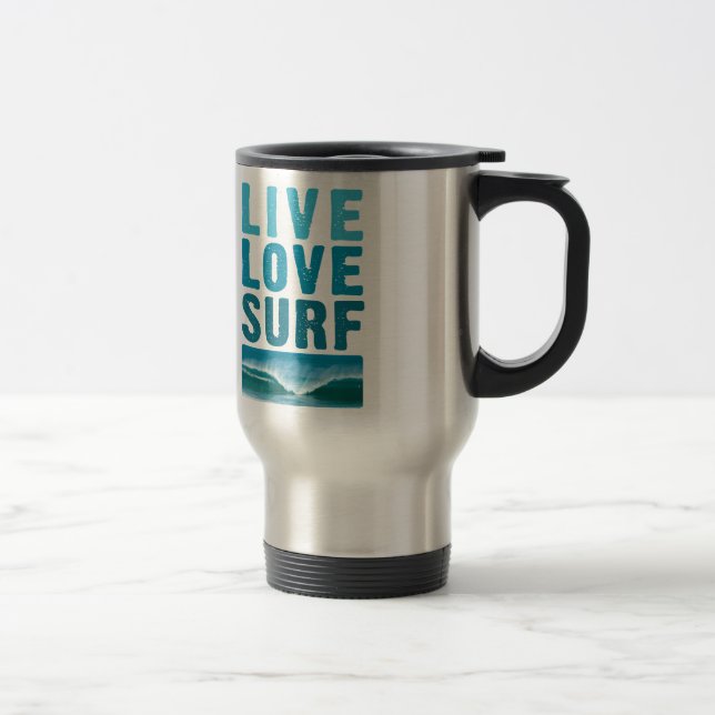 live_Liebe_surf Reisebecher (Rechts)
