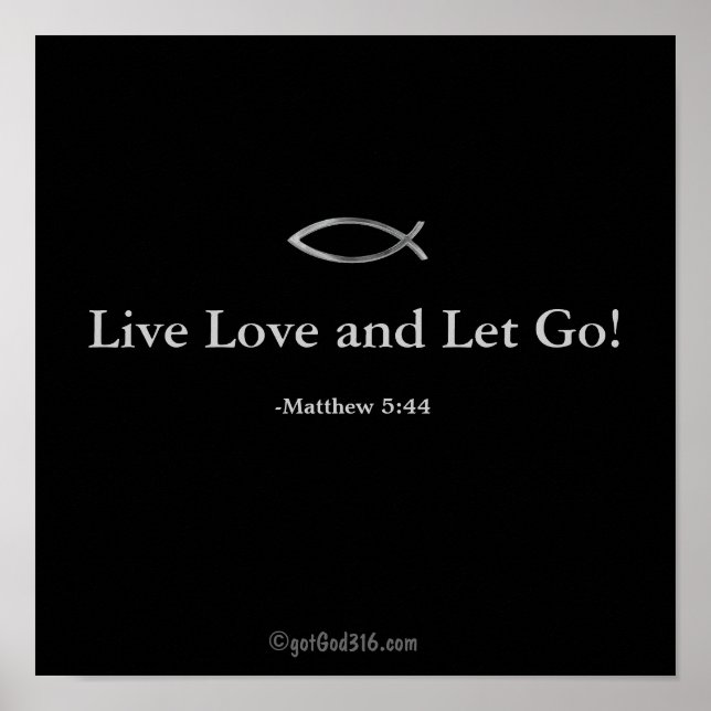 Live Liebe und Lass Go! gotGod316.com Poster (Vorne)