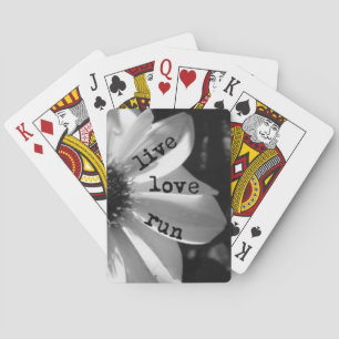 Live-Liebe von Vetro Juweliern und Designs Spielkarten