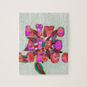 "Live Life Large" Art Print