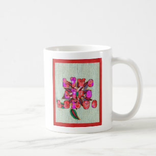 "Live Life Large" Art Print Kaffeetasse