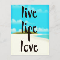 Live Life-Liebe inspiriert Zitat