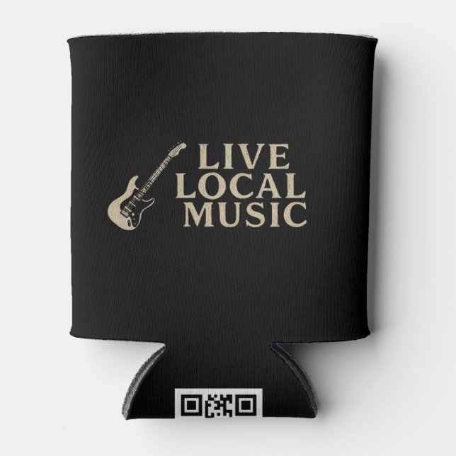 Live Local Music Coozi Dosenkühler (Vorderseite)