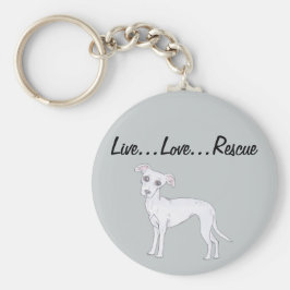 Live...Love...Rescue Schlüsselanhänger