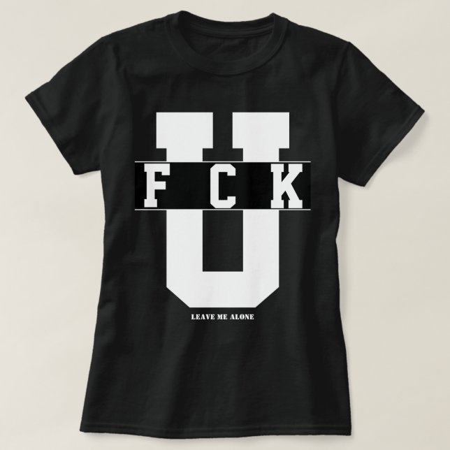 LIVE ME ALONE T-Shirt (Design vorne)