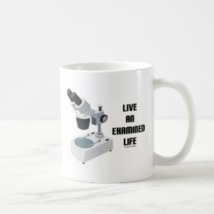 Live-Mikroskop mit geprüfter Lebensdauer Kaffeetasse