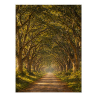 Live Oak Path | Landschaft | Poster