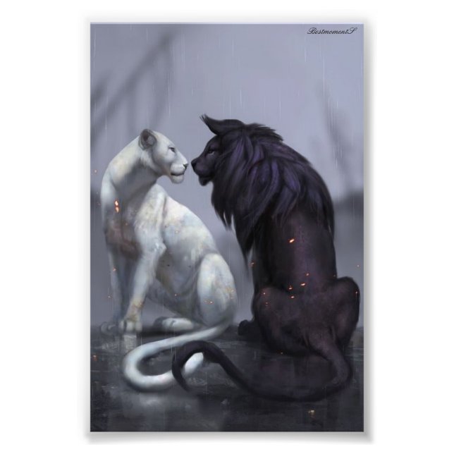 Live-Poster Fotodruck (Vorne)