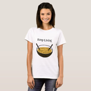 Live – Süße positive Cartoon-Gestaltung T-Shirt