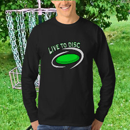 Live to Disc, Golfing von Festplatten T-Shirt