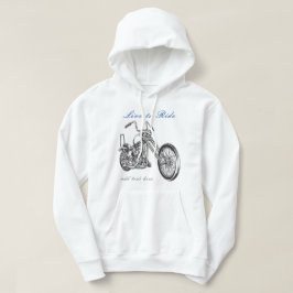 Live to Ride, Ride to Live Basic Hoodie Sweatshirt