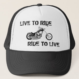 Live to ride, Ride to live Truckerkappe