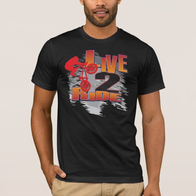 Live to Ride T-Shirt (Vorderseite)