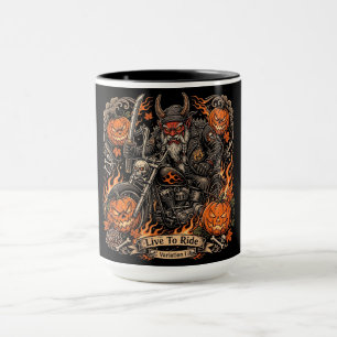 Live To Ride Variation I, Route 66 Samurai Oni Tasse