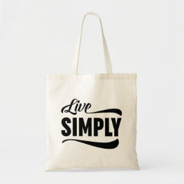 Live-Typografie Tragetasche