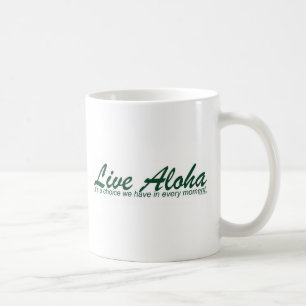 LiveAloha Landschaftsentwurf Kaffeetasse