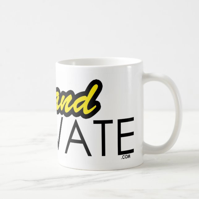 LiveAndMotivate.com Kaffeetasse (Rechts)
