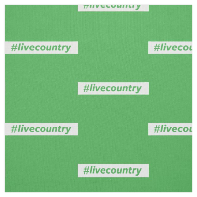 #LiveCountry Stoff (Muster)