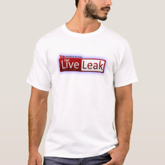 LiveLeak Logo-Shirt - Weiß T-Shirt