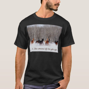 Liveleben ..... wie jemand verließ das Tor offen! T-Shirt