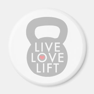 LiveLiebe-Aufzug Kettlebell Magnet