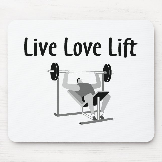 LiveLiebe-Aufzug Mousepad (Vorne)