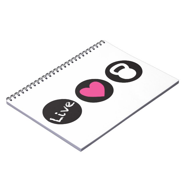 LiveLiebe-Aufzug - Notizblock (Linke Seite)