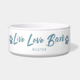 LiveLiebe-Barken-Hundename Napf