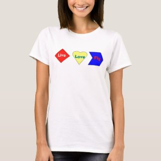 LiveLiebe-Fliege T-Shirt