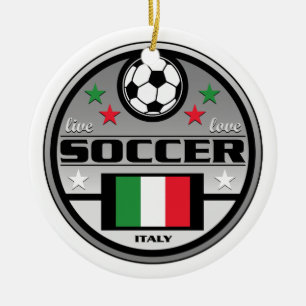 LiveLiebe-Fußball Italien Keramikornament