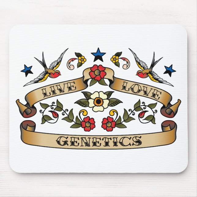 LiveLiebe-Genetik Mousepad (Vorne)