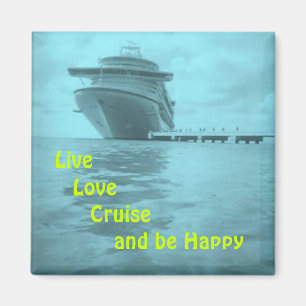 LiveLiebe-Kreuzfahrt Magnet