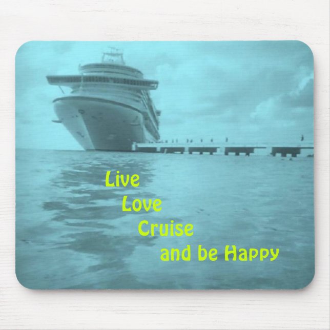 LiveLiebe-Kreuzfahrt Mousepad (Vorne)