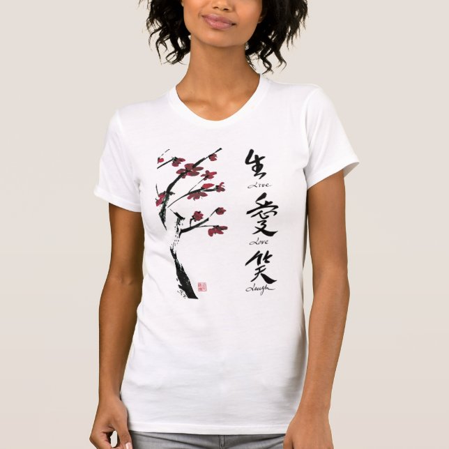 LiveLiebe-Lachen-T - Shirt (Vorderseite)