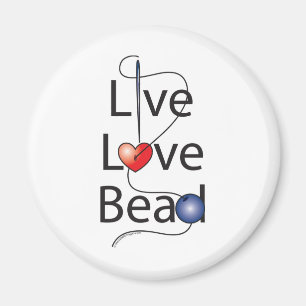 LiveLiebe-Perle Magnet