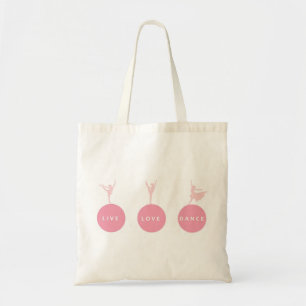 LiveLiebe-Tanz-Ballerinen - Rosa - Tragetasche