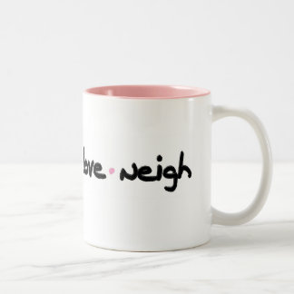livelovelaughneigh zweifarbige tasse