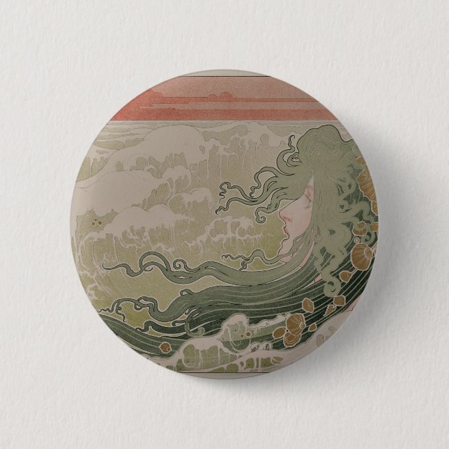 Livemonts La vage (die Welle) Button (Vorderseite)
