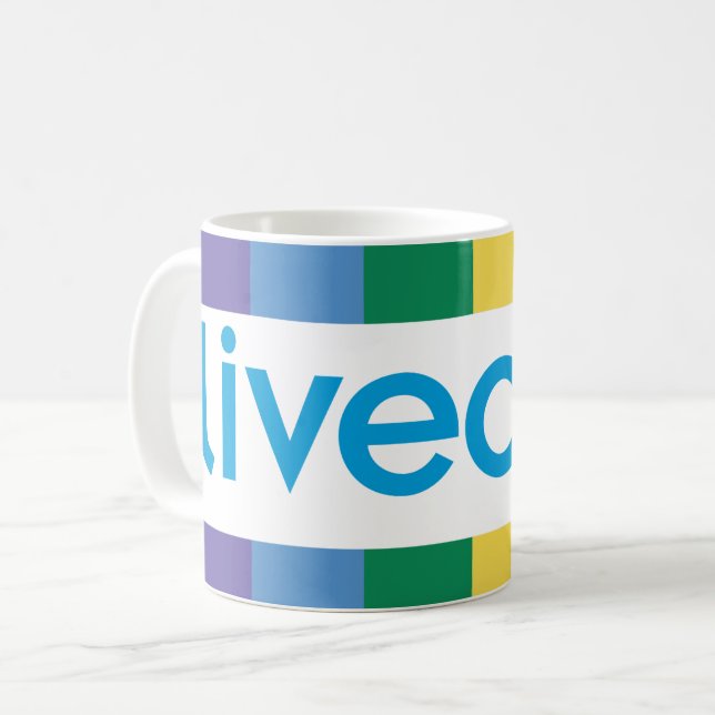 Liveops "Pride"-Tasse Kaffeetasse (Vorderseite Links)
