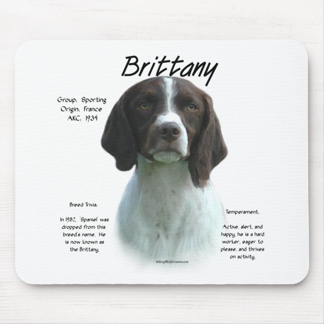 Liver Brittany Spanische Geschichte Mousepad (Vorne)