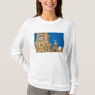 Liver Building, Liverpool, Merseyside, England T-Shirt