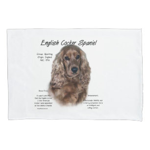 Liver English Cocker Spanische Geschichte Kissenbezug
