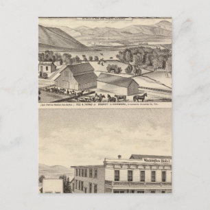 Livermore, Bardellini Residenzen, Bauernhöfe, Hote Postkarte